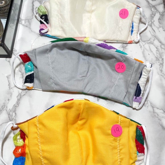 FACE MASK | ARTISAN | MEXICAN EMBROIDERED - Picture 4 of 15